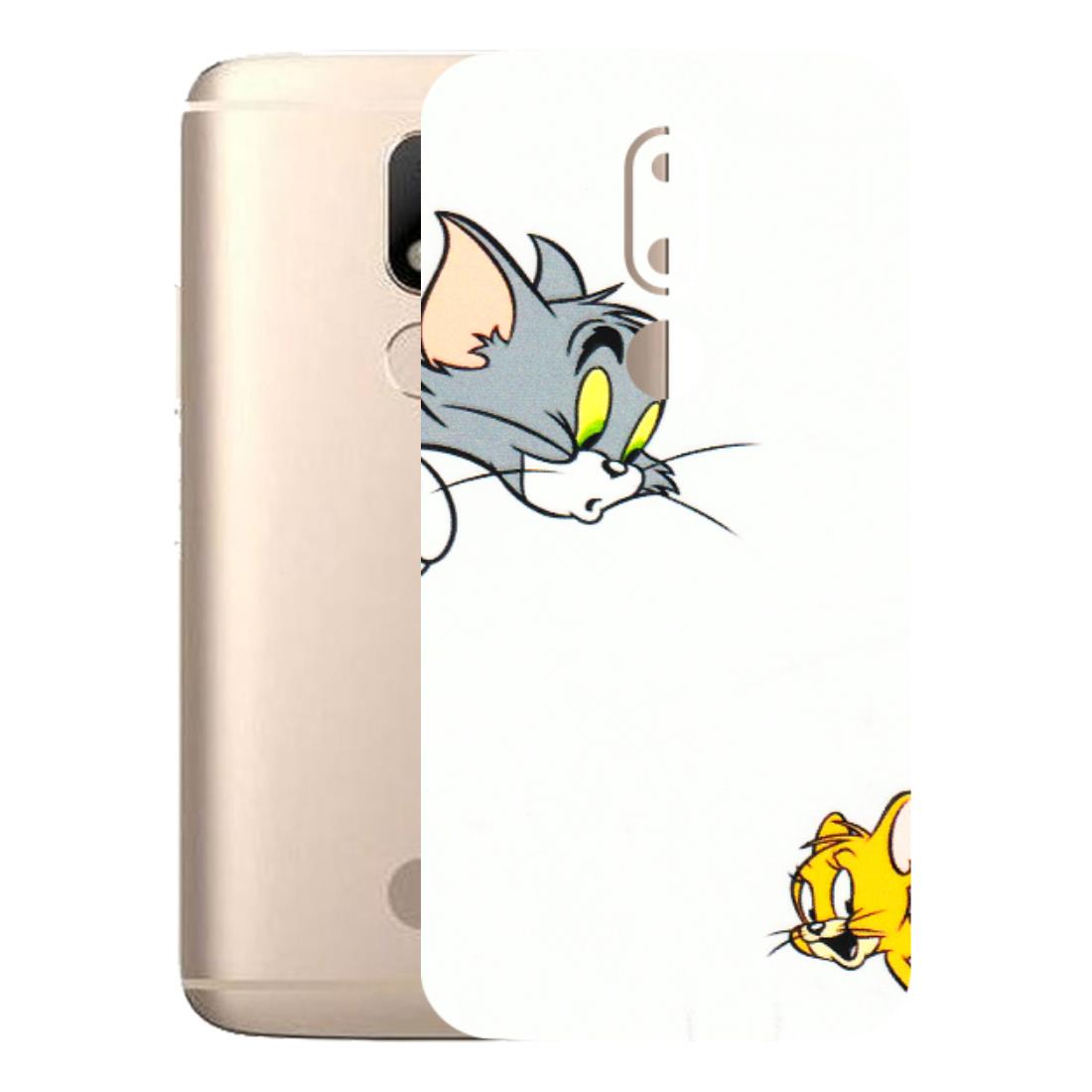 Motorola Phone Skins (All Models) - Cute Tom And Jerry - 3D Embossed Finish (L-220) Motorola Moto M