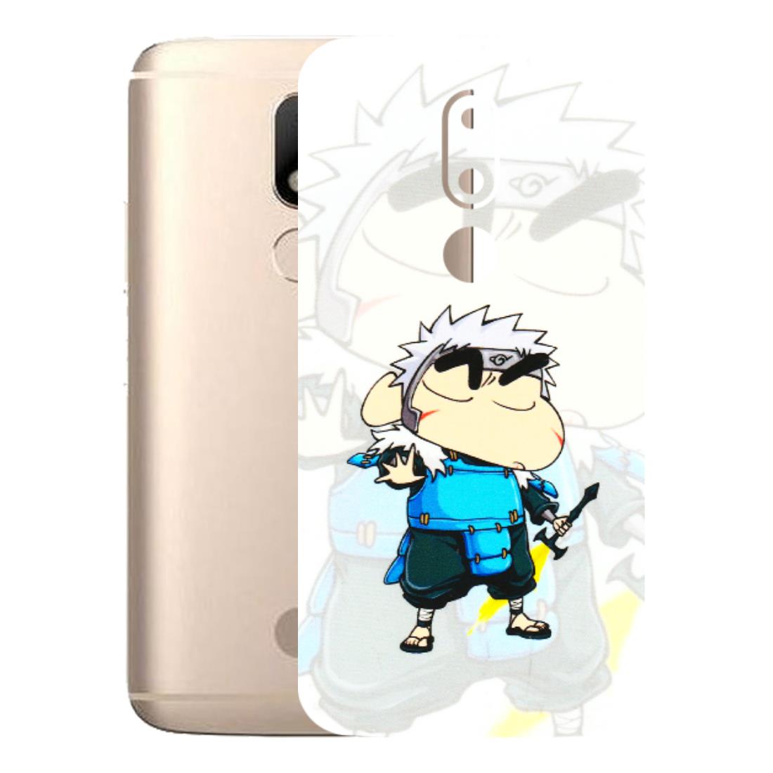 Motorola Phone Skins (All Models) - Angry Young Shinchan - 3D Embossed Finish (L-226) Motorola Moto M