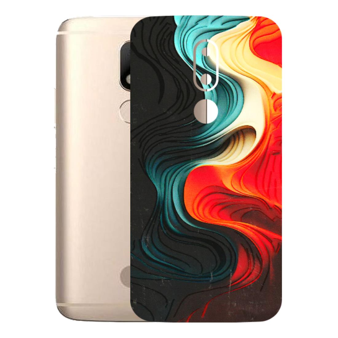 Motorola Phone Skins (All Models) - The Silky Swirl - 3D Embossed Finish (L-240) Motorola Moto M