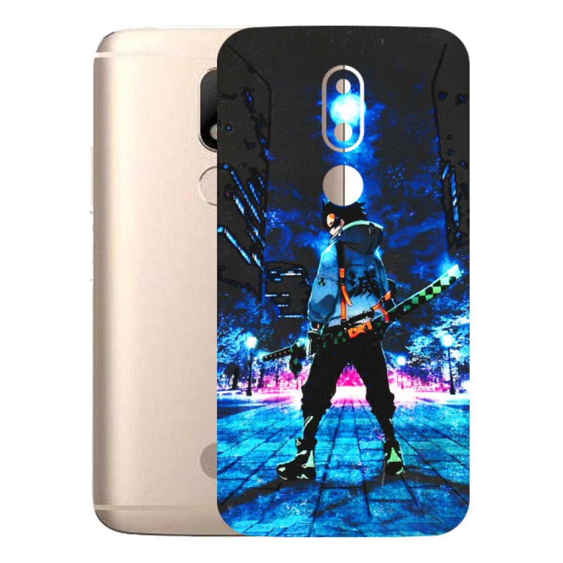 Motorola Phone Skins (All Models) - Demon Slayer Sword - 3D Embossed Finish (L-247) Motorola Moto M