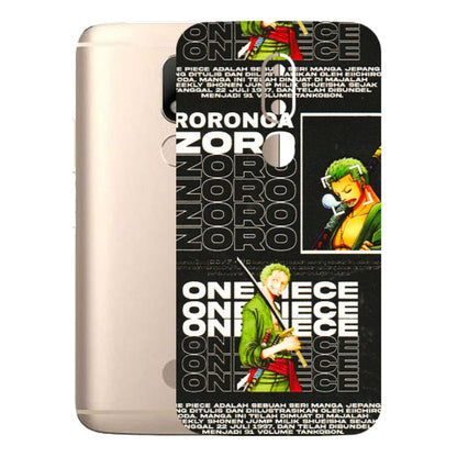 Motorola Phone Skins (All Models) - One Piece Zoro - 3D Embossed Finish (L-250) Motorola Moto M