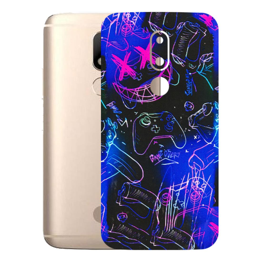 Motorola Phone Skins (All Models) - Gamers Paradise - 3D Embossed Finish (L-258) Motorola Moto M