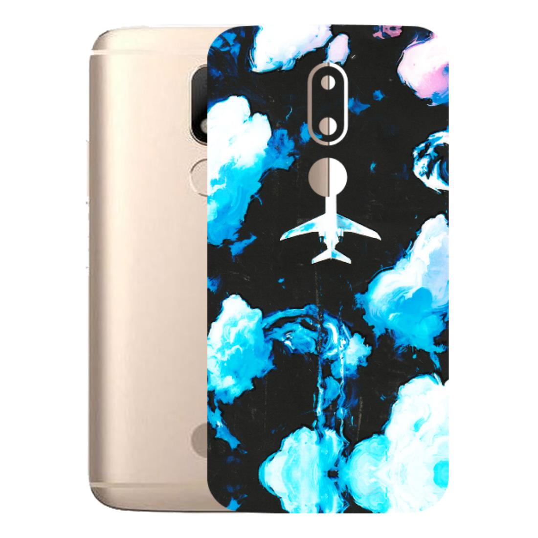 Motorola Phone Skins (All Models) - Travel In Airline - 3D Embossed Finish (L-264) Motorola Moto M