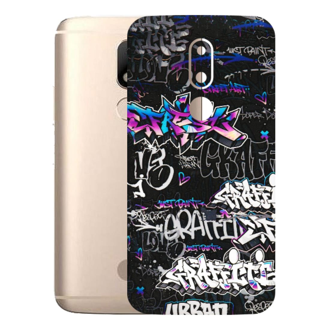 Motorola Phone Skins (All Models) - Graffiti Killer - 3D Embossed Finish (L-274) Motorola Moto M