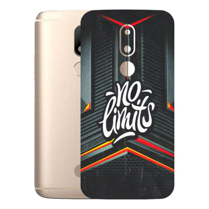 Motorola Phone Skins (All Models) - No Limits - 3D Embossed Finish (L-286) Motorola Moto M