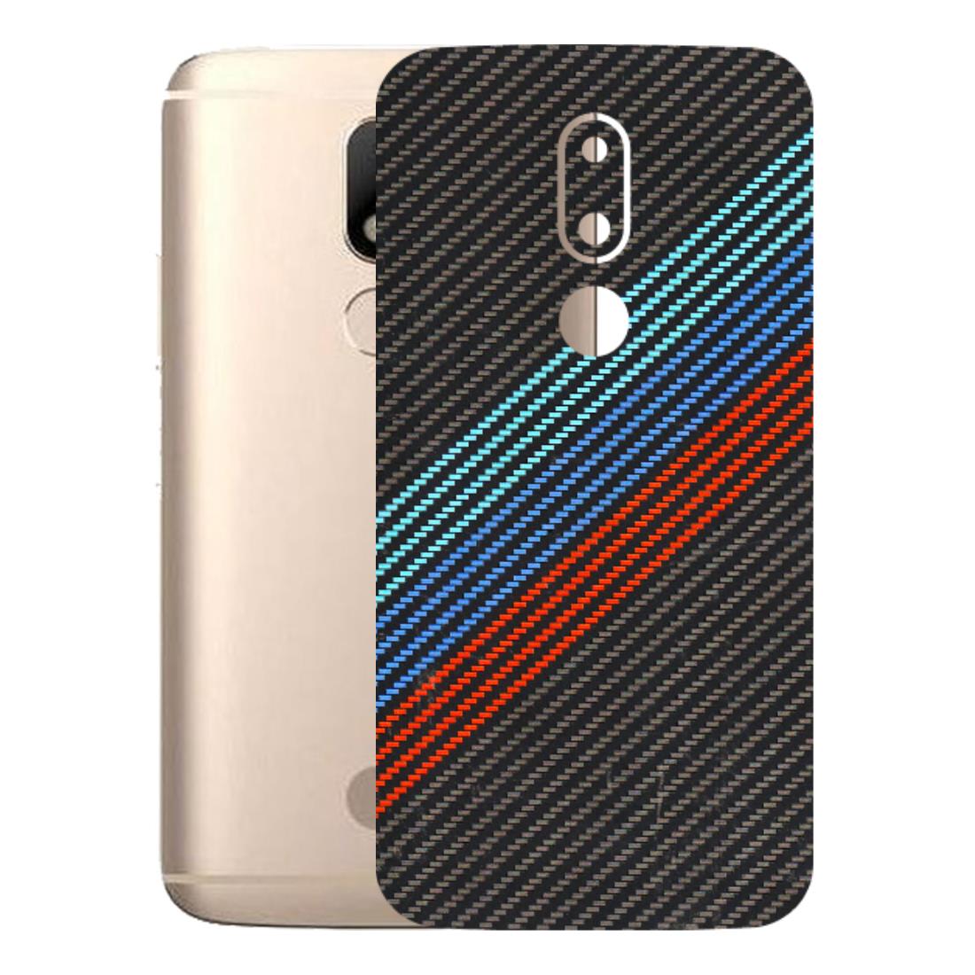 Motorola Phone Skins (All Models) - Carbon BM - 3D Embossed Finish (L-302) Motorola Moto M