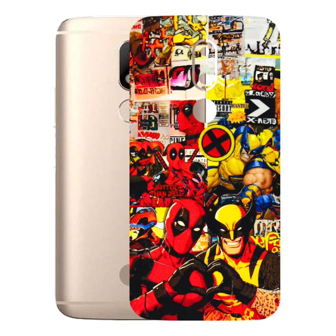 Motorola Phone Skins (All Models) - Spidy Wolverine - 3D Embossed Finish (L-310) Motorola Moto M