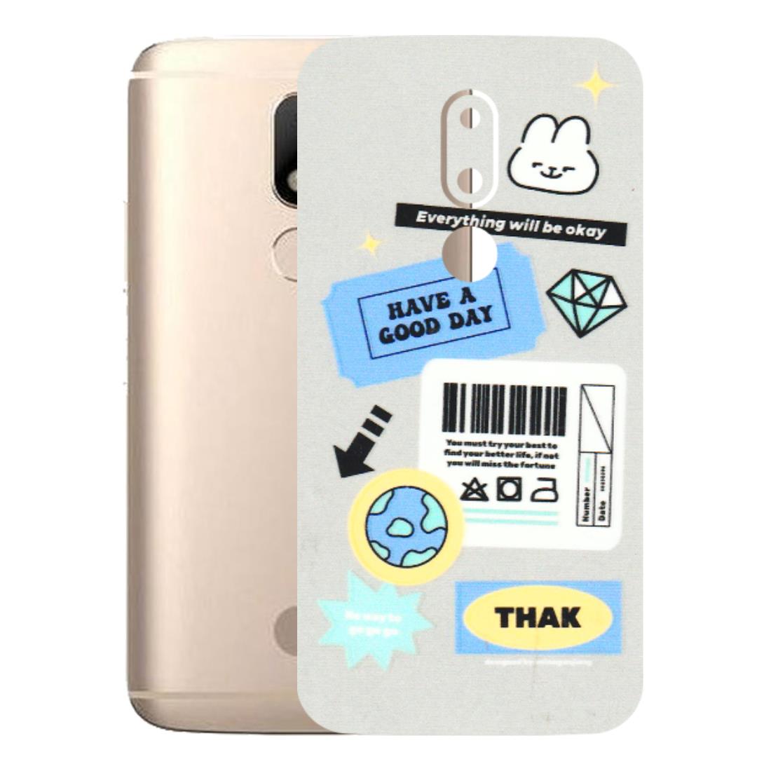 Motorola Phone Skins (All Models) - Will Be Okay Design - 3D Embossed Finish (L-316) Motorola Moto M