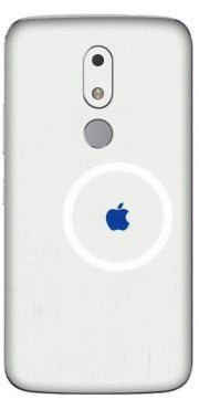 Motorola Phone Skins (All Models) - iPhone Magsafe Logo - 3D Embossed Finish (L-320) Motorola Moto M
