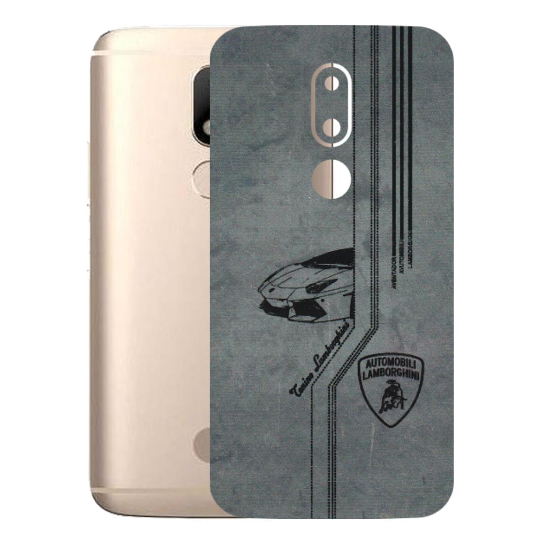 Motorola Phone Skins (All Models) - New Lamborgini Aventador - 3D Embossed Finish (L-321) Motorola Moto M
