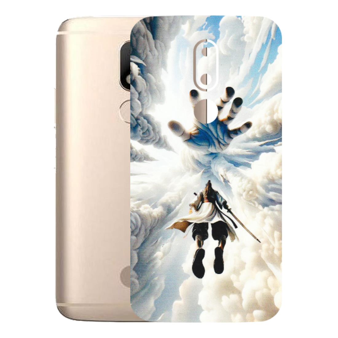 Motorola Phone Skins (All Models) - Big Hand With Monkey King - 3D Embossed Finish (L-323) Motorola Moto M