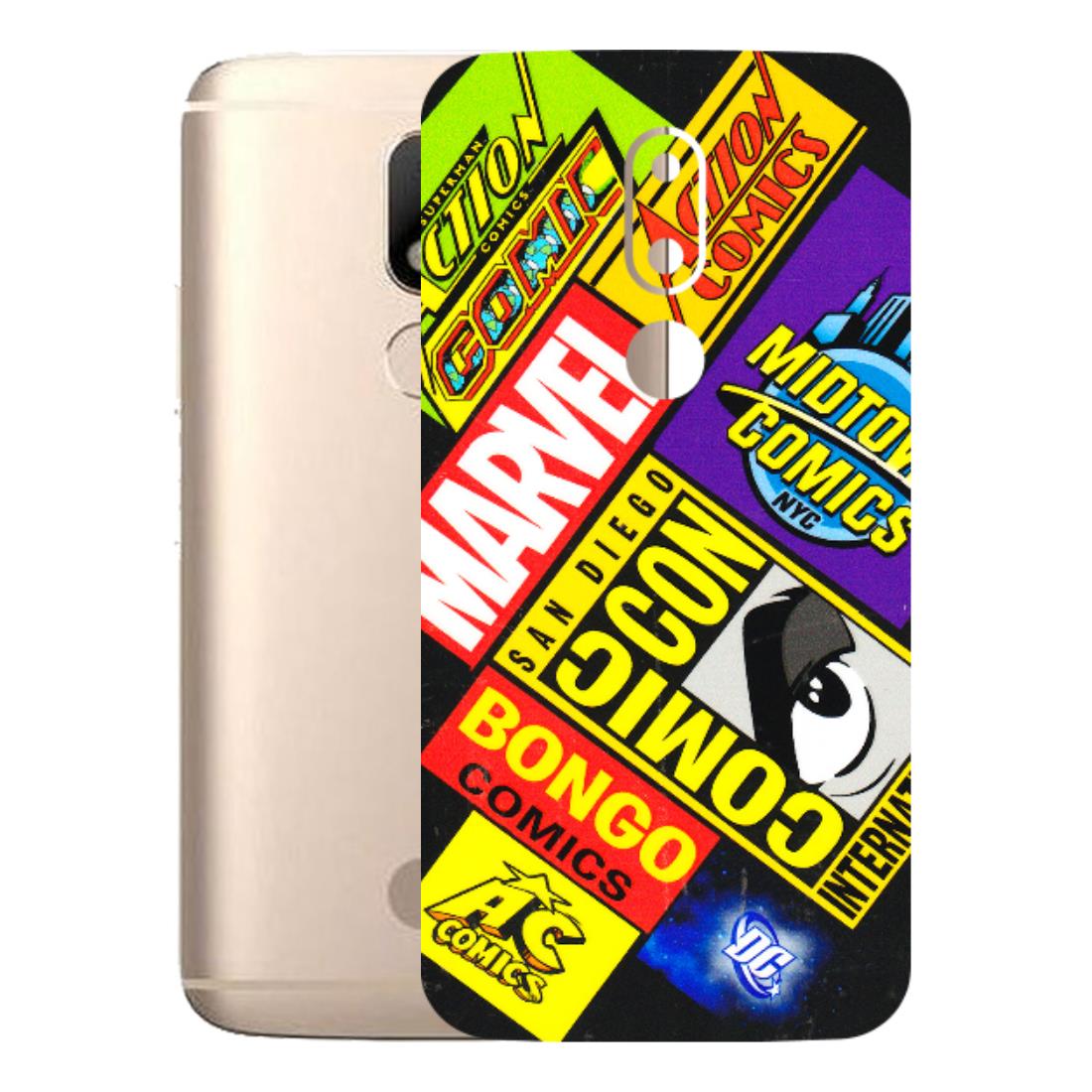 Motorola Phone Skins (All Models) - Bongo Comic Con - 3D Embossed Finish (L-325) Motorola Moto M
