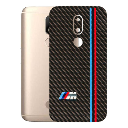 Motorola Phone Skins (All Models) - BM Carbon Fiber Feels - 3D Embossed Finish (L-38) Motorola Moto M