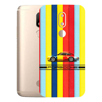 Motorola Phone Skins (All Models) - Multicolour Porche - 3D Embossed Finish (L-39) Motorola Moto M