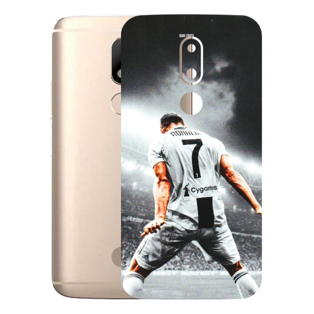 Motorola Phone Skins (All Models) - Ronaldo CR7 Crazy - 3D Embossed Finish (L-44) Motorola Moto M