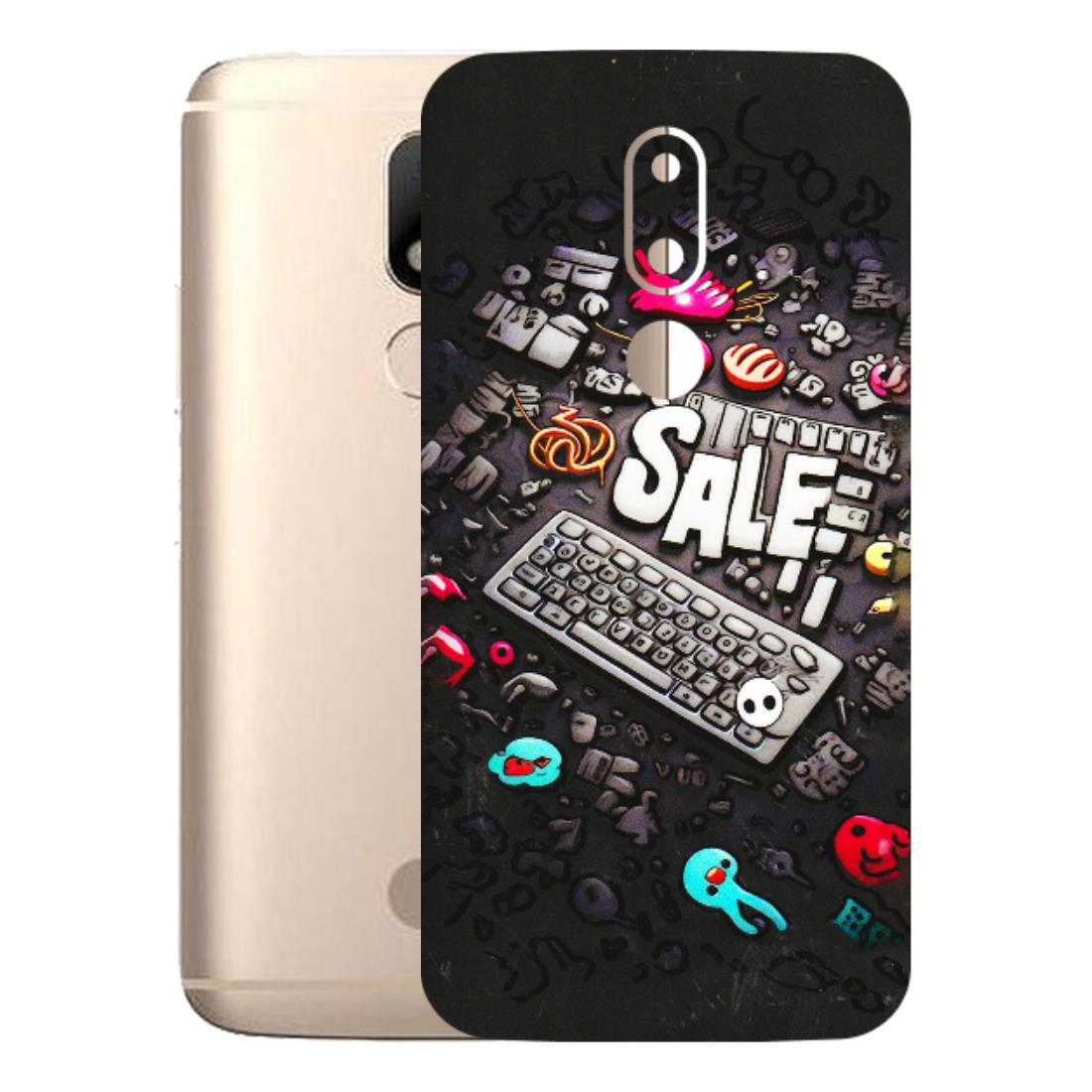 Motorola Phone Skins (All Models) - Gadgets Sale - 3D Embossed Finish (L-50) Motorola Moto M