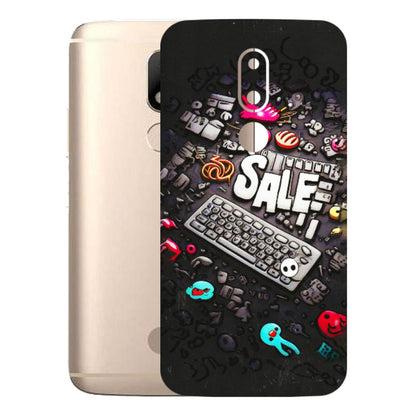 Motorola Phone Skins (All Models) - Gadgets Sale - 3D Embossed Finish (L-50) Motorola Moto M