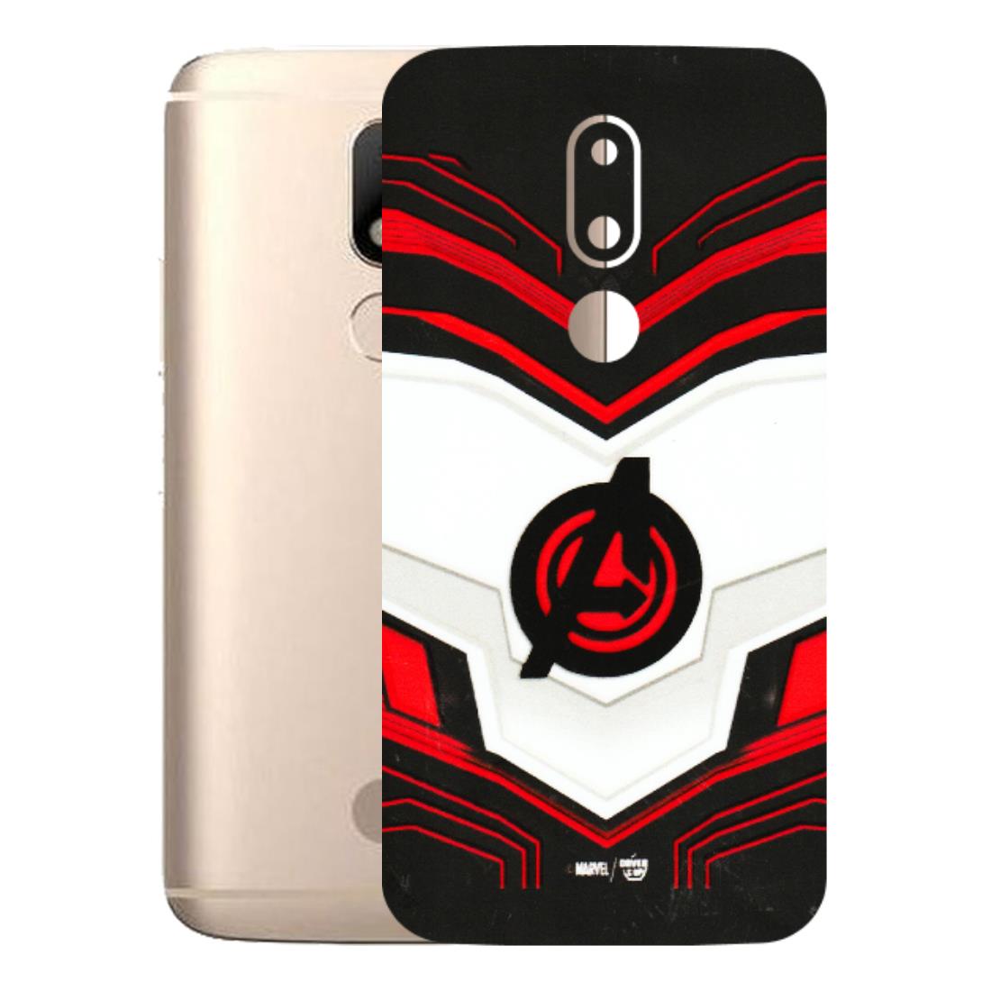 Motorola Phone Skins (All Models) - Avengers Logo - 3D Embossed Finish (L-55) Motorola Moto M