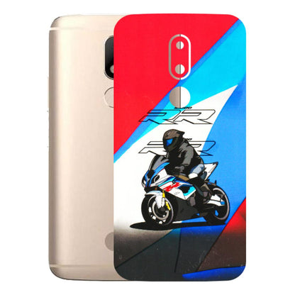 Motorola Phone Skins (All Models) - Bikers Love - 3D Embossed Finish (L-58) Motorola Moto M