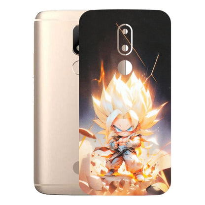 Motorola Phone Skins (All Models) - Goku Dragon Cute Anime - Matte Finish (M-131) Motorola Moto M