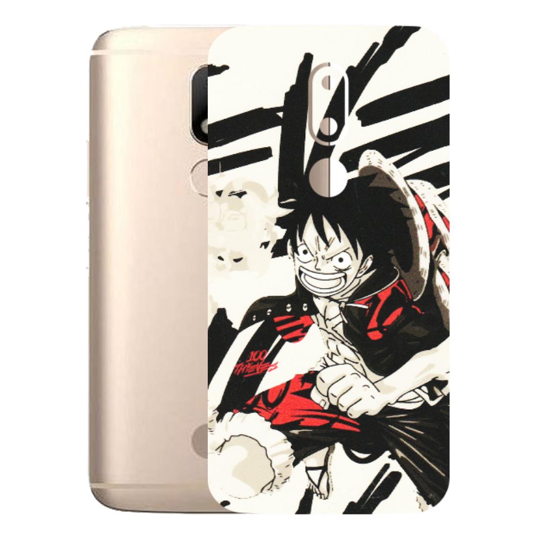 Motorola Phone Skins (All Models) - Monkey D.Luffy Manga Anime - Matte Finish (M-145) Motorola Moto M