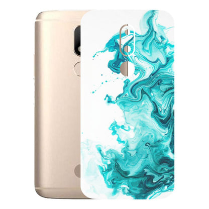 Motorola Phone Skins (All Models) - Sky Blue Abstract Colour - Matte Finish (M-146) Motorola Moto M