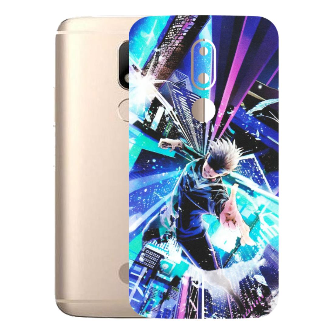 Motorola Phone Skins (All Models) - Manga Action Jujustu Kaisen Anime - Matte Finish (M-155) Motorola Moto M