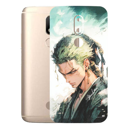 Motorola Phone Skins (All Models) - Pirate Hunter One Piece Anime - Matte Finish (M-157) Motorola Moto M
