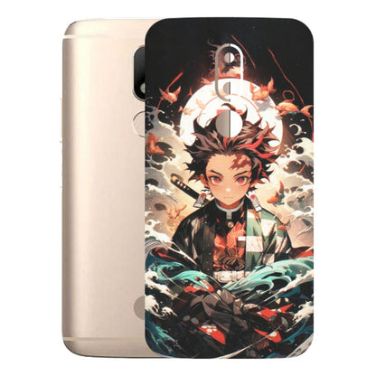 Motorola Phone Skins (All Models) - Tanjiro Demon Slayer Anime - Matte Finish (M-158) Motorola Moto M