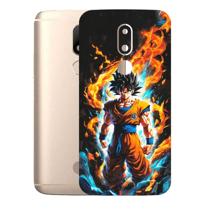 Motorola Phone Skins (All Models) - Goku Transformation Anime - Matte Finish (M-159) Motorola Moto M