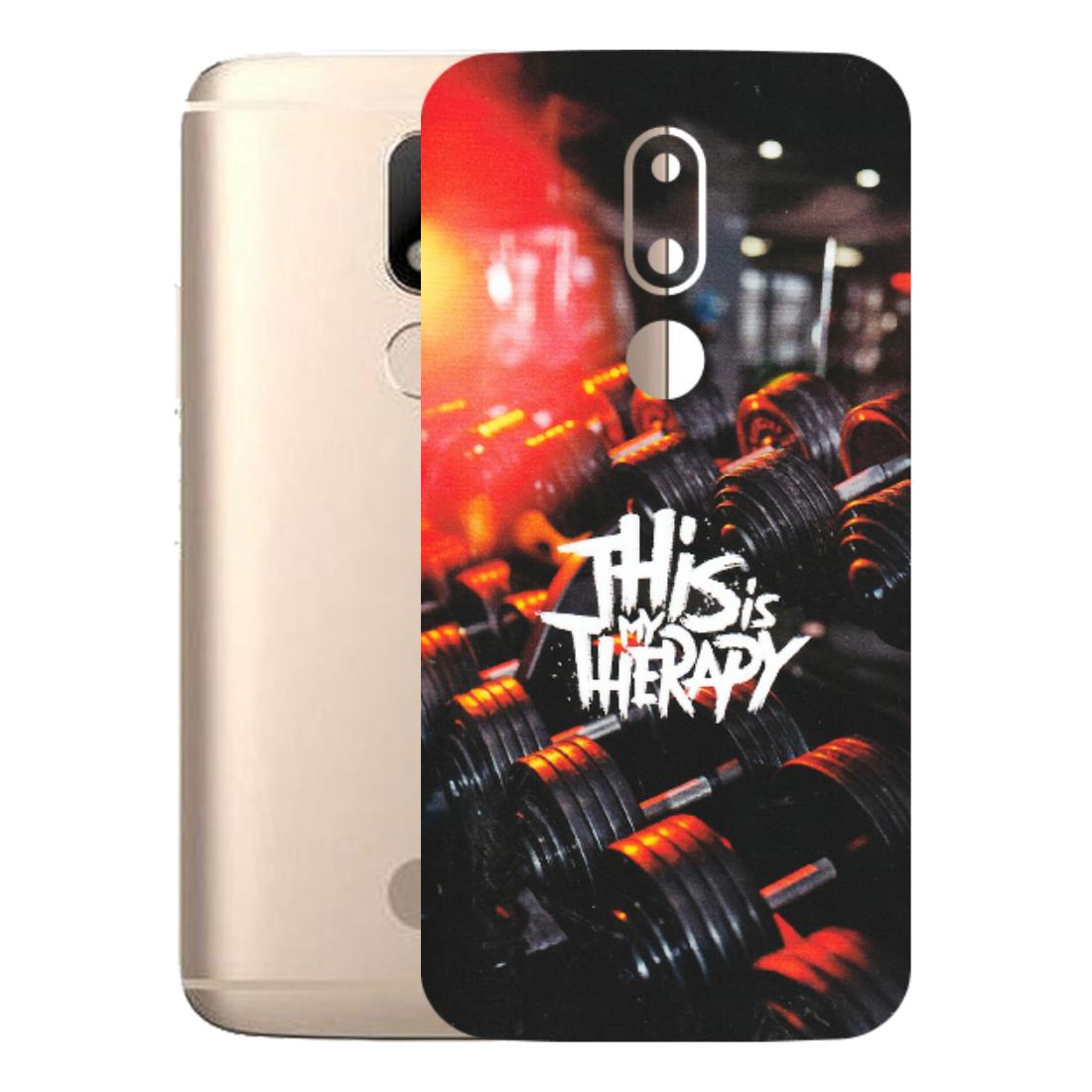 Motorola Phone Skins (All Models) - GYM Lover Therapy - Matte Finish (M-160) Motorola Moto M