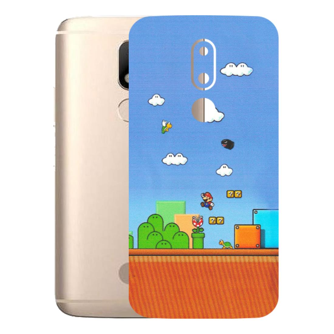 Motorola Phone Skins (All Models) - Mario Game Scene - Matte Finish (M-24) Motorola Moto M