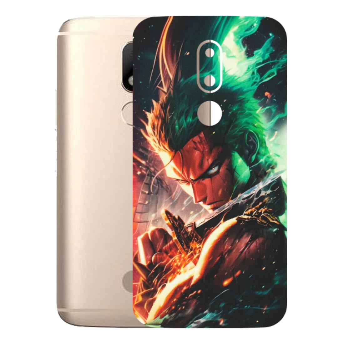 Motorola Phone Skins (All Models) - Anime Gojo Sword - Matte Finish (M-32) Motorola Moto M