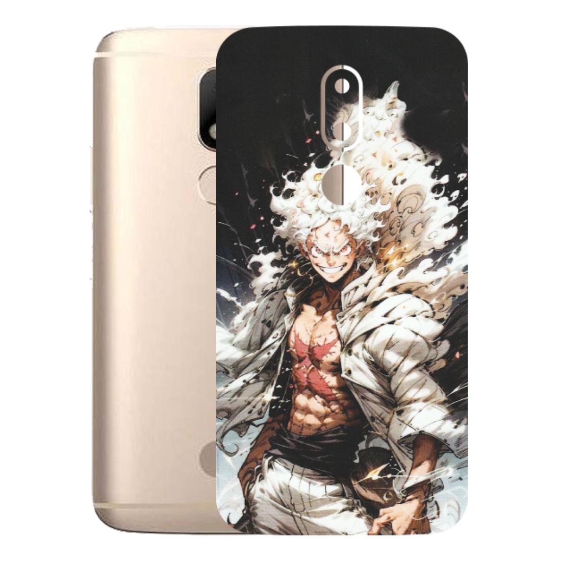 Motorola Phone Skins (All Models) - Anime Angry Classy Character - Matte Finish (M-34) Motorola Moto M