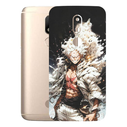 Motorola Phone Skins (All Models) - Anime Angry Classy Character - Matte Finish (M-34) Motorola Moto M