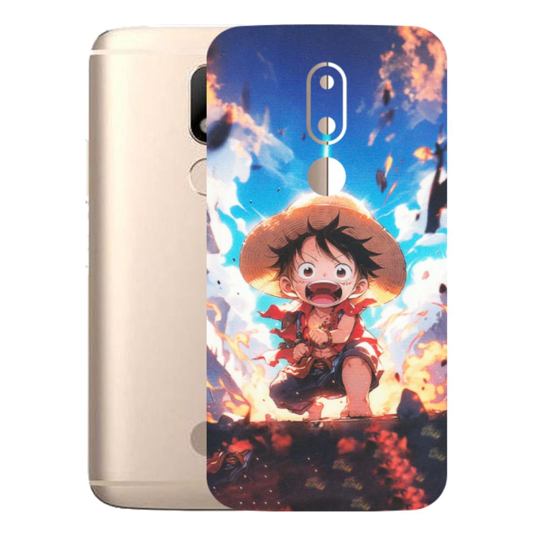 Motorola Phone Skins (All Models) - Toon One Piece Cute Character - Matte Finish (M-35) Motorola Moto M
