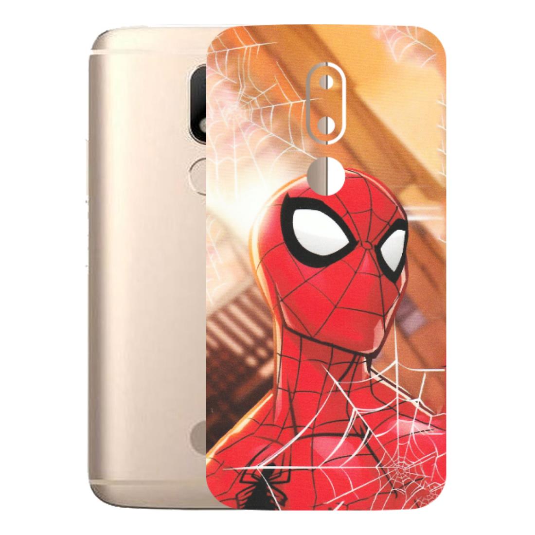 Motorola Phone Skins (All Models) - Spiderman Face New - Matte Finish (M-41) Motorola Moto M