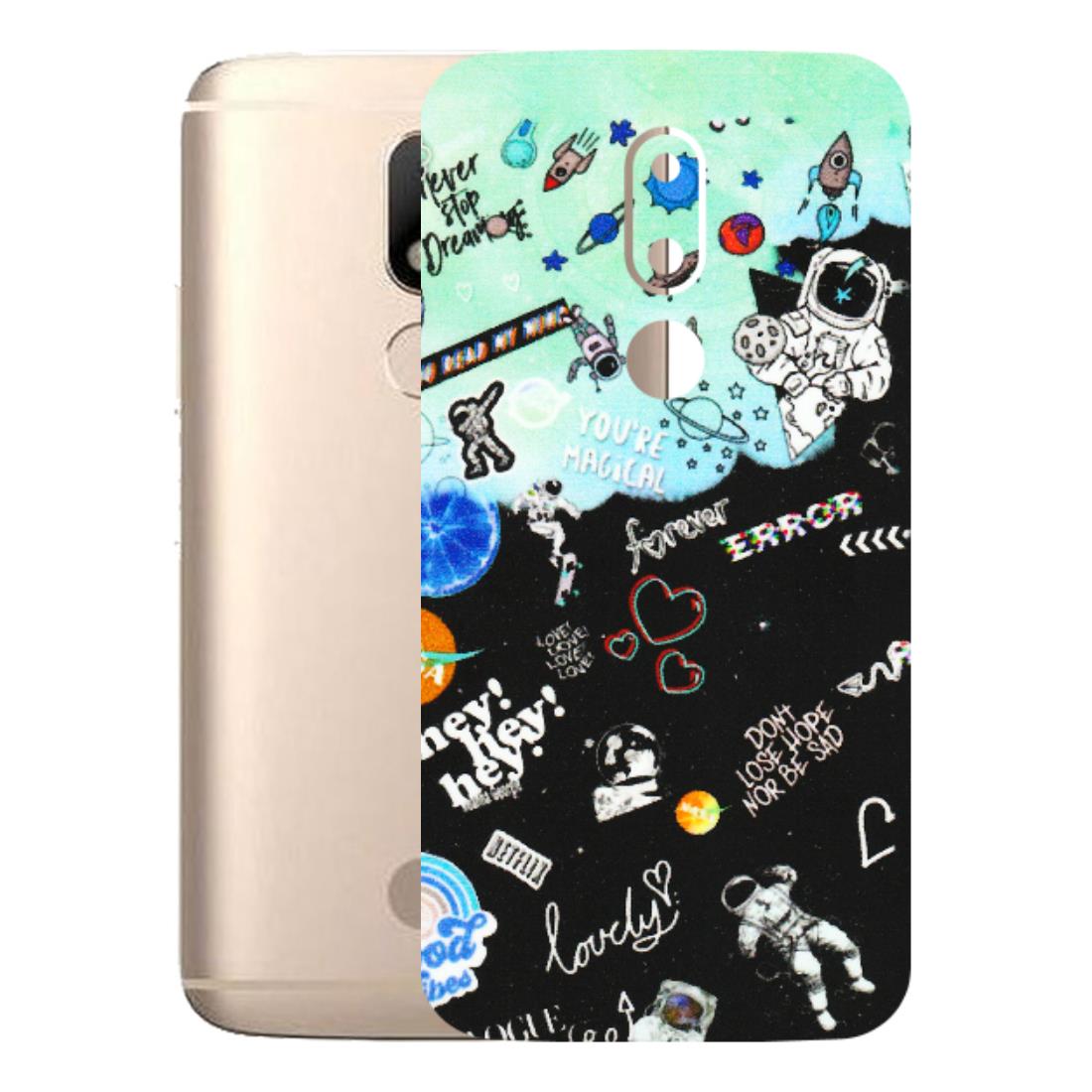 Motorola Phone Skins (All Models) - Living In A Space Dream - Matte Finish (M-46) Motorola Moto M