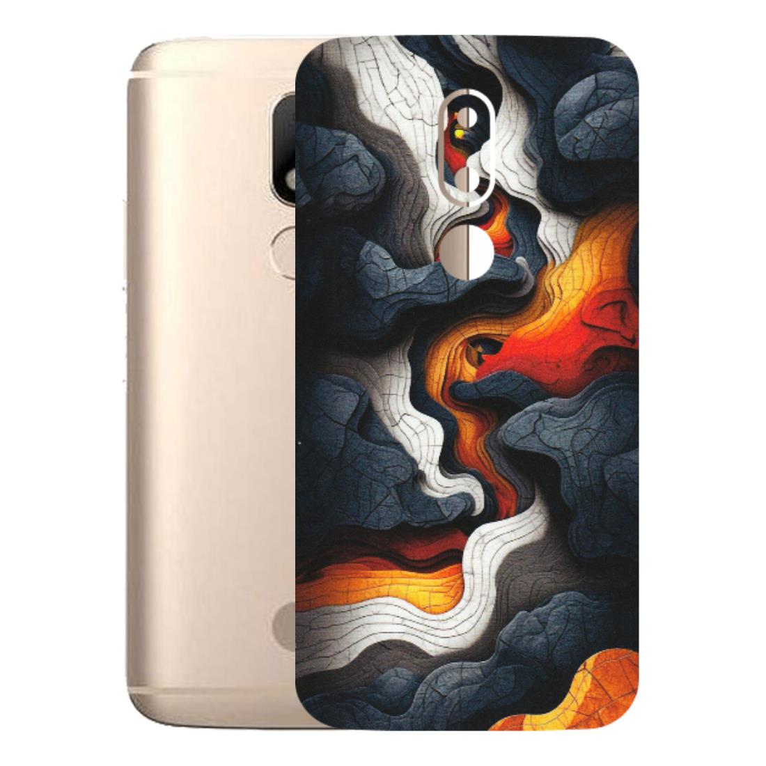 Motorola Phone Skins (All Models) - Abstract Volcanic Layers - Matte Finish (M-52) Motorola Moto M