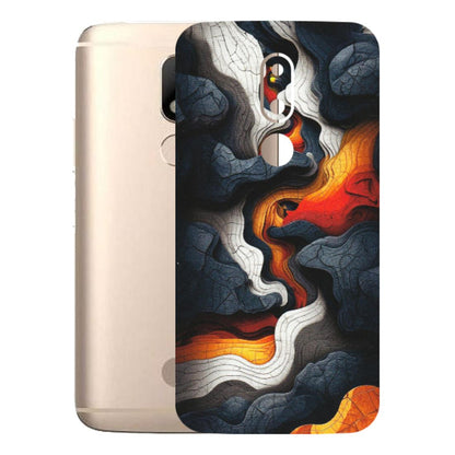 Motorola Phone Skins (All Models) - Abstract Volcanic Layers - Matte Finish (M-52) Motorola Moto M