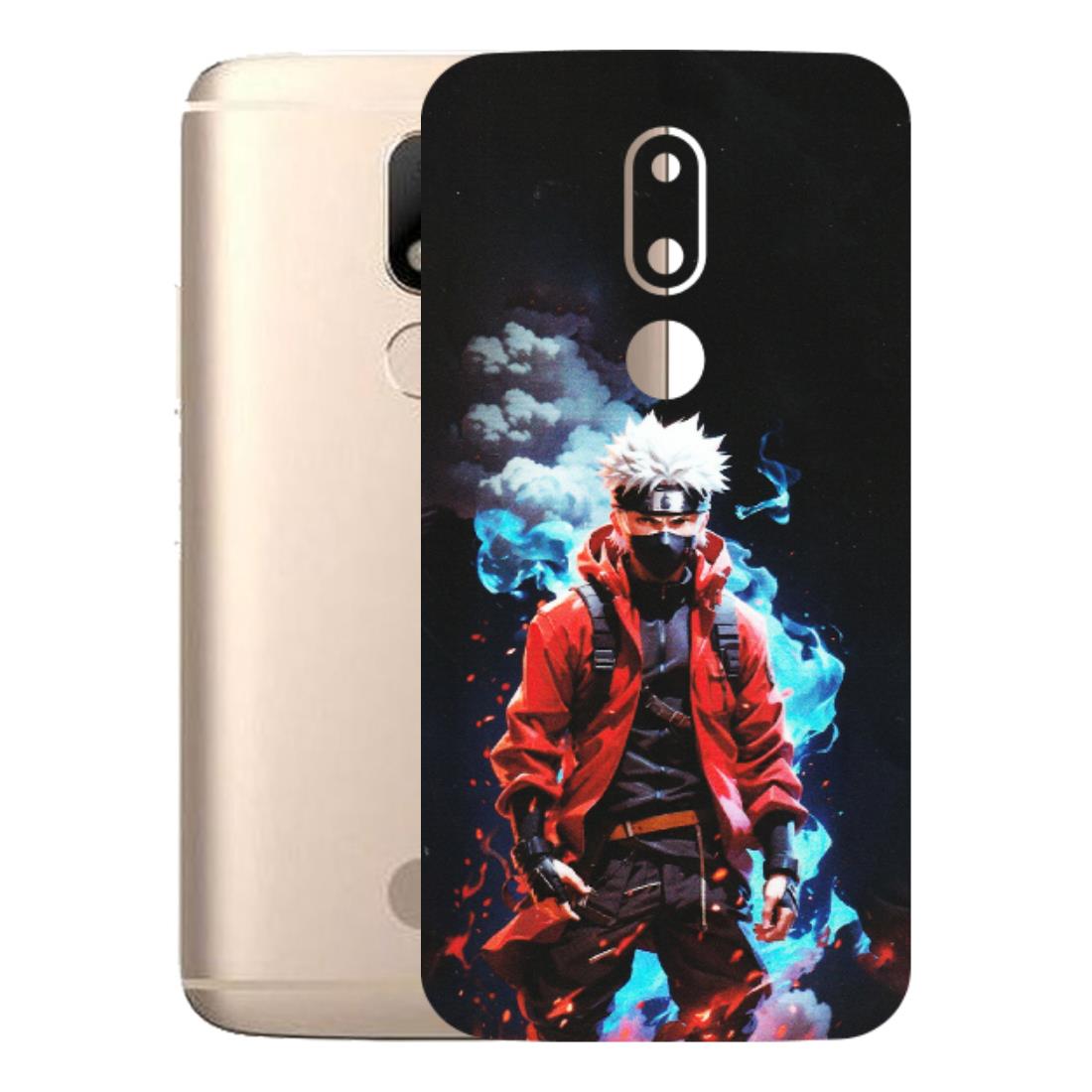 Motorola Phone Skins (All Models) - Kakashi Hatake Naruto - Matte Finish (M-60) Motorola Moto M