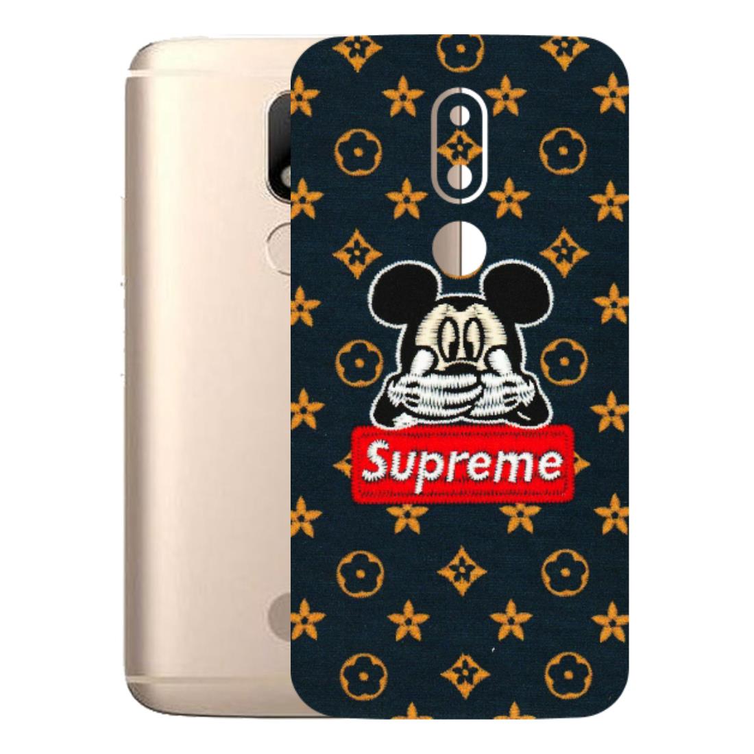 Motorola Phone Skins (All Models) - Mickey Supreme - Matte Finish (M-83) Motorola Moto M