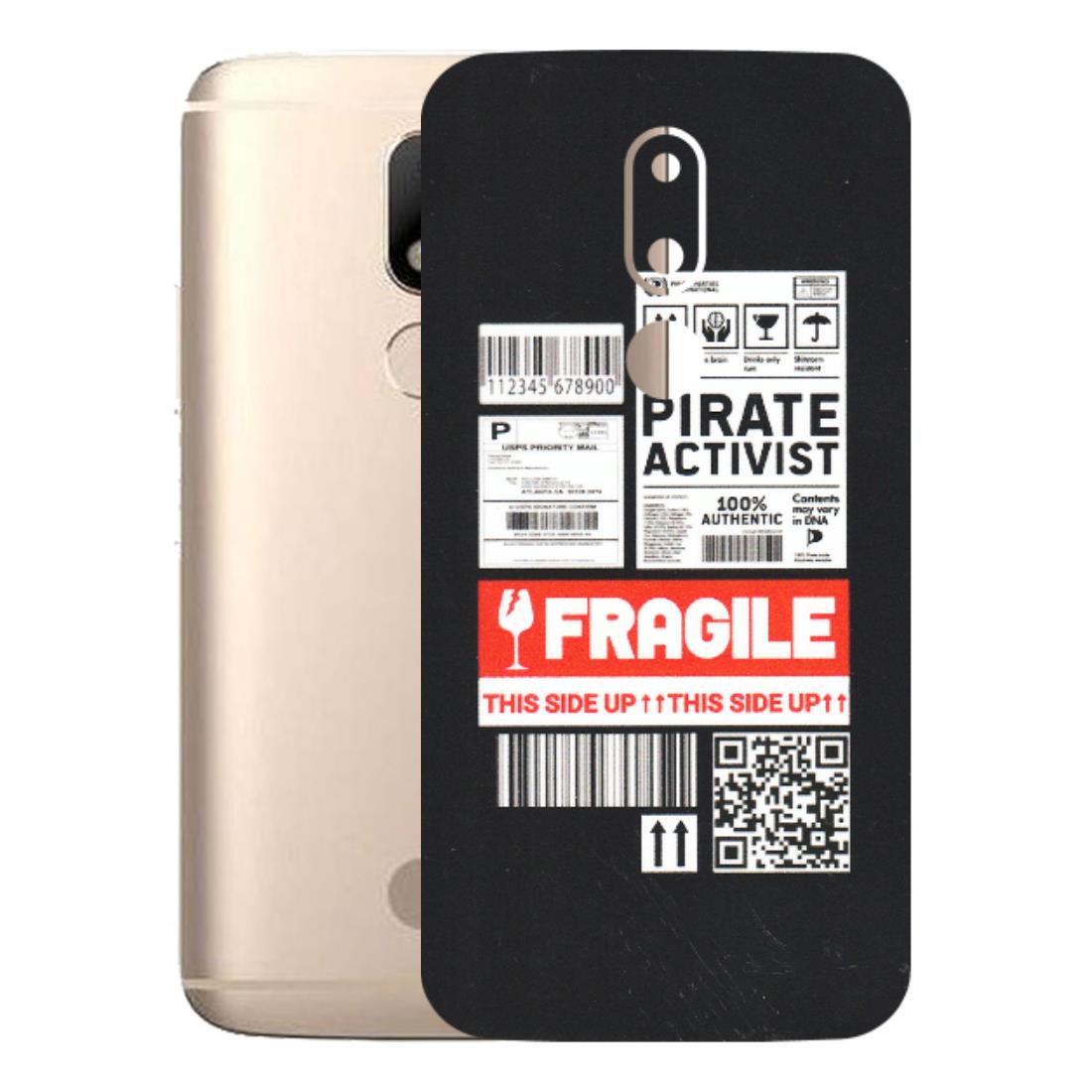 Motorola Phone Skins (All Models) - Handle With Care - Matte Finish (M-99) Motorola Moto M