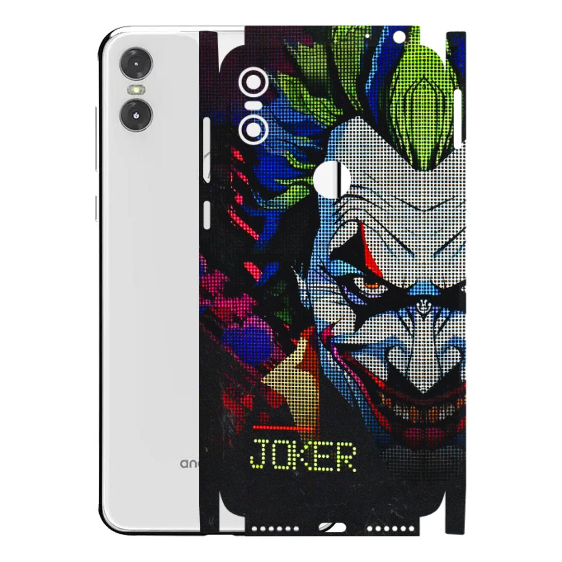 Motorola Phone Skins (All Models) - Joker Dot Matrix - 3D Embossed Finish (L-08) Motorola Moto One