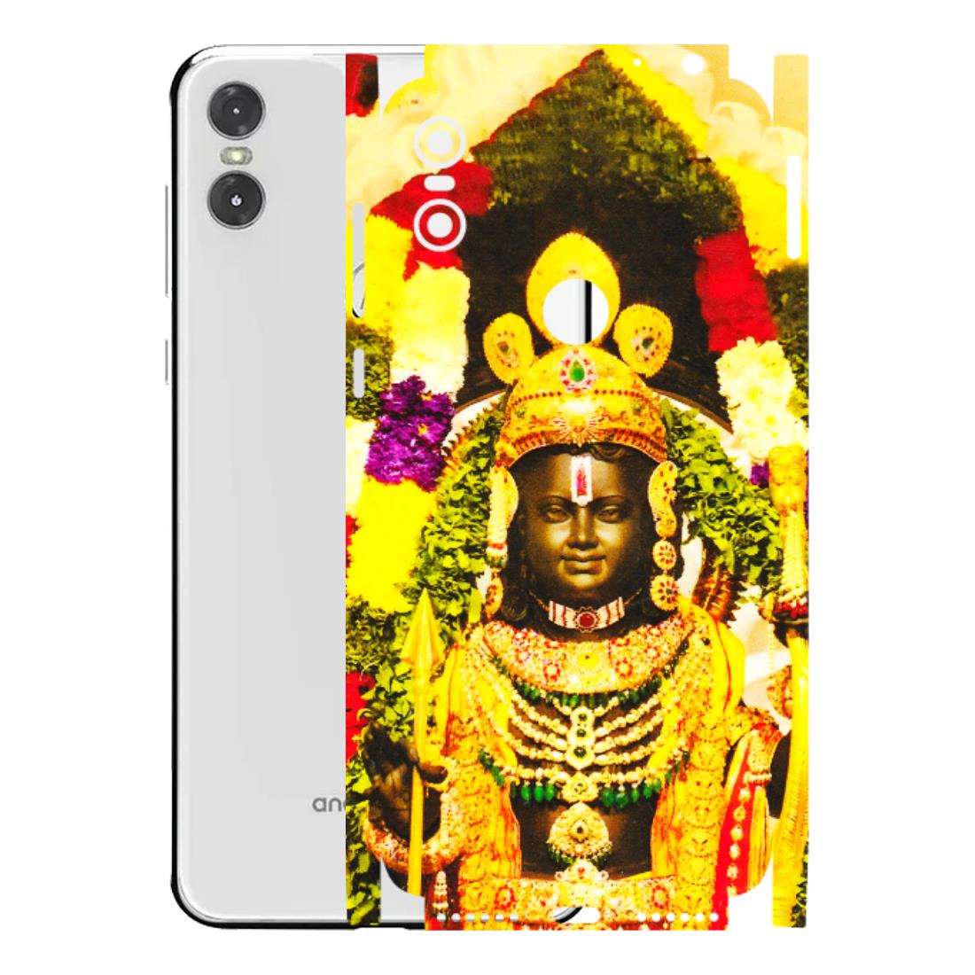 Motorola Phone Skins (All Models) - Ram Lalla Ayodhya - 3D Embossed Finish (L-103) Motorola Moto One
