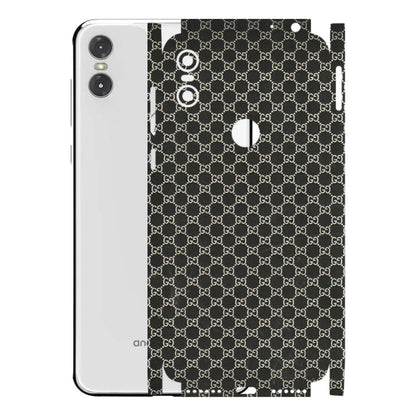 Motorola Phone Skins (All Models) - Black G Print - 3D Embossed Finish (L-109) Motorola Moto One
