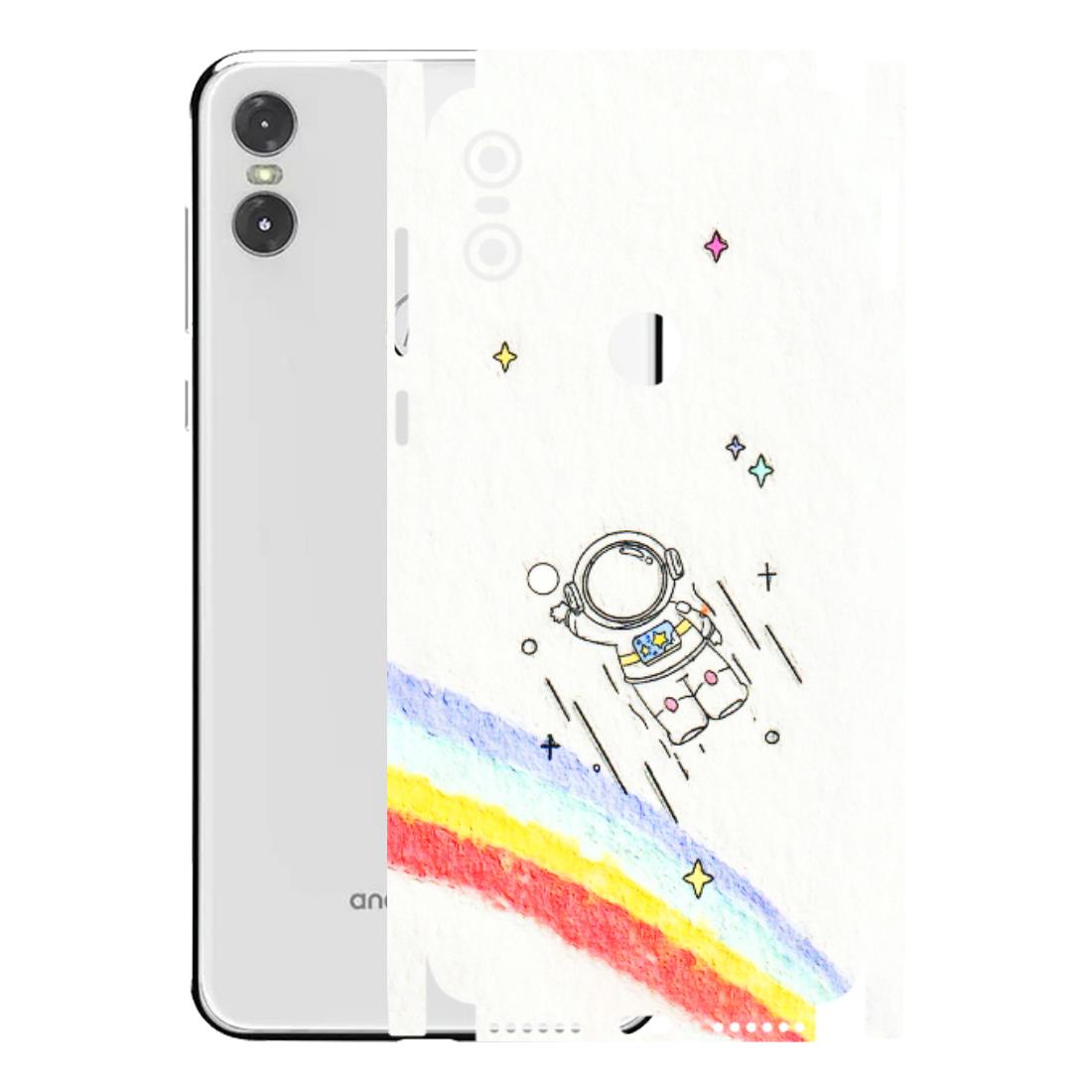 Motorola Phone Skins (All Models) - Milkyway Astronaut - 3D Embossed Finish (L-110) Motorola Moto One