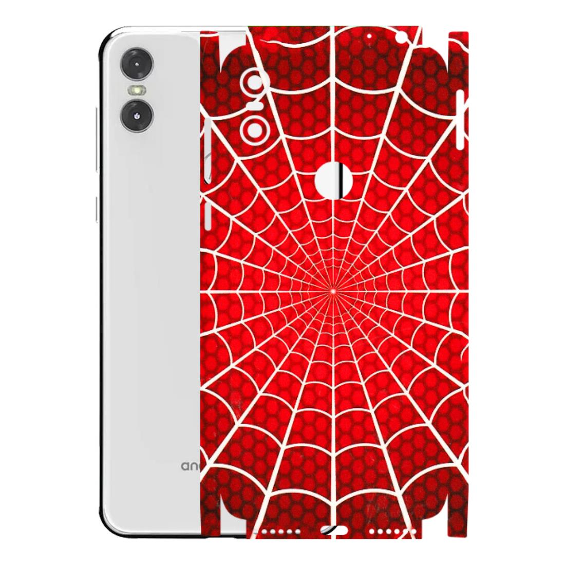 Motorola Phone Skins (All Models) - Classic Spidey Web - 3D Embossed Finish (L-115) Motorola Moto One
