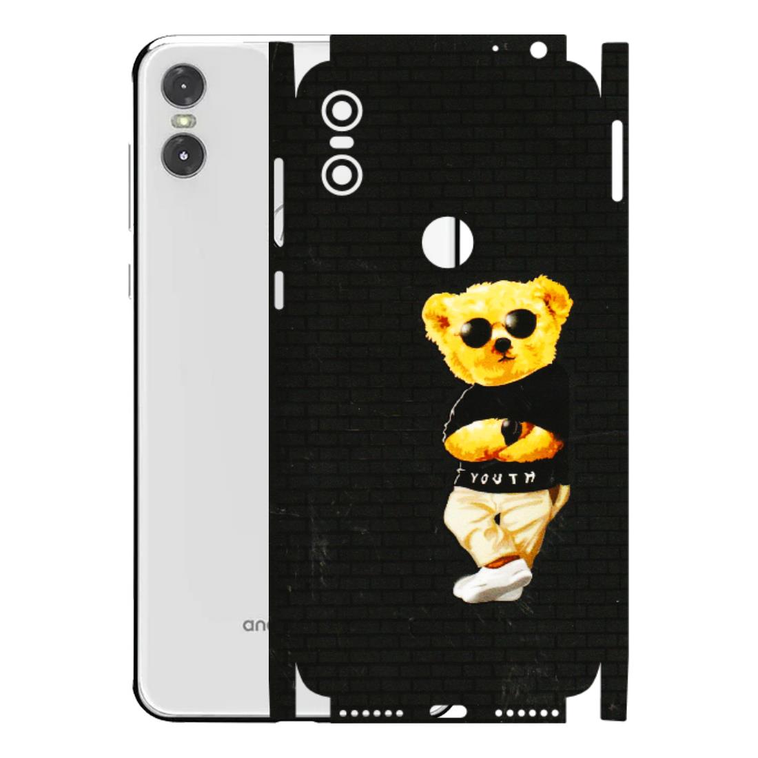Motorola Phone Skins (All Models) - Classy Teddy Bear - 3D Embossed Finish (L-116) Motorola Moto One