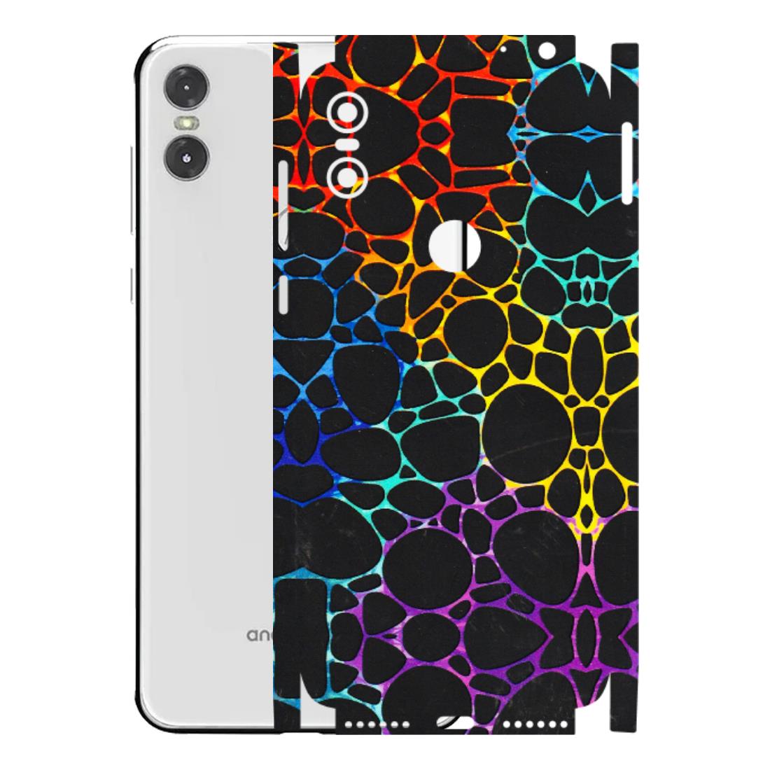 Motorola Phone Skins (All Models) - Abstract Art MultiColour - 3D Embossed Finish (L-133) Motorola Moto One